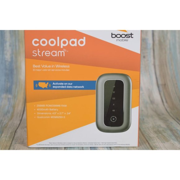 Wireless Wifi Coolpad Stream by Boost Mobile Expanded Data Network Device SEALED - Picture 2 of 9